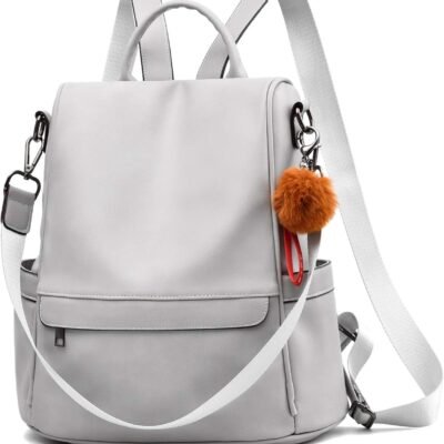 Women Backpack Purse PU Leather Anti-theft Casual Shoulder Bag Fashion Ladies Satchel Bags